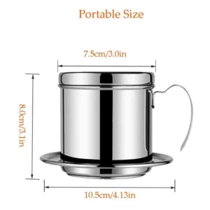 Authentic Vietnamese Phin Coffee Maker - Image 2