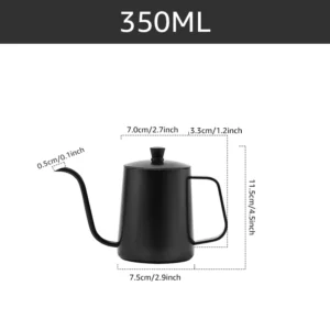 Precision Gooseneck Drip Kettle Coffee Pot - Image 8